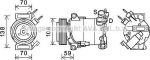 Prasco FDK586 компрессор, кондиционер на FORD FOCUS III Turnier