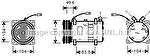 Prasco FTK324 компрессор, кондиционер на FIAT TEMPRA S.W. (159)