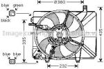 Prasco HY7511 вентилятор, охлаждение двигателя на HYUNDAI GETZ (TB)