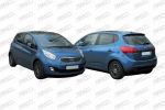 Prasco KI3304903OE основная фара на KIA VENGA (YN)