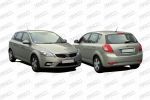 Prasco KI4323100OE капот двигателя на KIA CEE'D SW (ED)