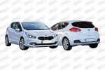 Prasco KI4343210OE облицовка передка на KIA CEE'D (JD)