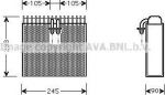 Prasco LCV007 испаритель, кондиционер на LANCIA LYBRA SW (839BX)