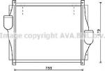 Prasco MN4065 интеркулер на MAN EL