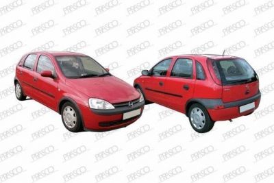 Prasco OP0303310 вентилятор, охлаждение двигателя на OPEL CORSA C фургон (F08, W5L)