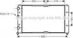 Prasco VWA2191 радиатор, охлаждение двигателя на VW CADDY II фургон (9K9A)