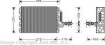 Prasco VWV016 испаритель, кондиционер на VW PASSAT Variant (3A5, 35I)