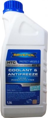 RAVENOL 4014835841147 АНТИФРИЗ ГОТОВЫЙ СИНИЙ HTC COLD CLIMATE -60C ( 1,5Л)