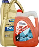 RAVENOL 4014835841758 Набор WIV SAE 0W-30 ( 5л) new + Ice Tiger -30 (5л)