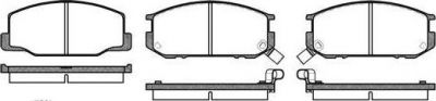 Remsa 0152.02 комплект тормозных колодок, дисковый тормоз на LOTUS ESPRIT S4 (082)