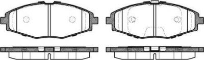 REMSA Колодки передние DAEWOO MATIZ NEXIA LANOS (96316582, 0696.00)