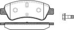 REMSA Колодки передние CITROEN C3/C4/PEUGEOT 206/207/307/137x51/t=18.8mm (425221, 0840.10)