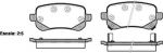 REMSA колодки дисковые п. Chrysler Voyager 2.3/3.8/2.8CRD 07> (109502)