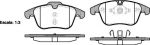 REMSA Колодки передние FORD/ VOLVO / LAND ROVER (1458247, 1219.00)
