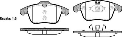 REMSA Колодки передние FORD/ VOLVO / LAND ROVER (1458247, 1219.00)