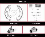 Remsa 3193.00 комплект тормозов, барабанный тормозной механизм на HYUNDAI GETZ (TB)