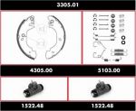 Remsa 3305.01 комплект тормозов, барабанный тормозной механизм на FORD TRANSIT c бортовой платформой/ходовая часть (E_ _)
