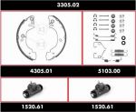 Remsa 3305.02 комплект тормозов, барабанный тормозной механизм на FORD TRANSIT c бортовой платформой/ходовая часть (E_ _)