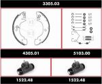 Remsa 3305.03 комплект тормозов, барабанный тормозной механизм на FORD TRANSIT c бортовой платформой/ходовая часть (E_ _)