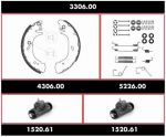 Remsa 3306.00 комплект тормозов, барабанный тормозной механизм на FORD TRANSIT c бортовой платформой/ходовая часть (E_ _)