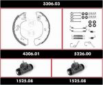 Remsa 3306.03 комплект тормозов, барабанный тормозной механизм на FORD TRANSIT c бортовой платформой/ходовая часть (E_ _)