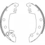 Remsa 4017.06 комплект тормозных колодок на RENAULT 18 Variable (135_)