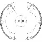 Remsa 4079.00 Колодки барабанные mitsubishi space gear 2.0i-2.5d/td 95>