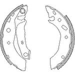 REMSA Колодки барабанные FORD Fiesta 95-02/KA/Puma/MAZDA 121 ->04 (1005960, 4507.01)