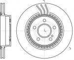 Remsa 61071.10 тормозной диск на MERCEDES-BENZ E-CLASS купе (C207)