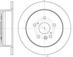 Remsa 61158.00 тормозной диск на TOYOTA PREVIA (MCR3_, ACR3_, CLR3_)