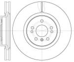 Remsa 61165.10 тормозной диск на MERCEDES-BENZ M-CLASS (W164)
