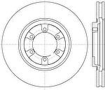 Remsa 61366.10 тормозной диск на HYUNDAI TERRACAN (HP)