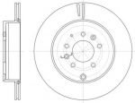 Remsa 61402.10 тормозной диск на MAZDA CX-7 (ER)