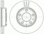 Remsa 6673.10 тормозной диск на MAZDA 6 (GG)