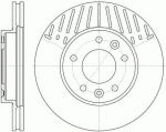 Remsa 6885.10 тормозной диск на KIA CARNIVAL I (UP)
