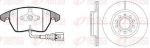 Remsa 81030.04 комплект тормозов, дисковый тормозной механизм на SKODA OCTAVIA Combi (1Z5)