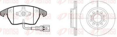 Remsa 81030.04 комплект тормозов, дисковый тормозной механизм на SKODA OCTAVIA Combi (1Z5)