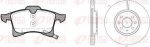 Remsa 81036.02 комплект тормозов, дисковый тормозной механизм на OPEL MERIVA