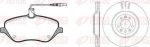 Remsa 81101.00 комплект тормозов, дисковый тормозной механизм на PEUGEOT 407 SW (6E_)