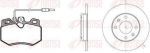 Remsa 8170.02 комплект тормозов, дисковый тормозной механизм на PEUGEOT 309 II (3C, 3A)