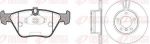 Remsa 8270.00 комплект тормозов, дисковый тормозной механизм на 5 (E39)