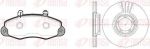 Remsa 8391.01 комплект тормозов, дисковый тормозной механизм на FORD TRANSIT c бортовой платформой/ходовая часть (E_ _)