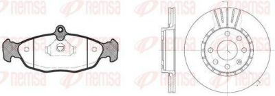 Remsa 8393.03 комплект тормозов, дисковый тормозной механизм на OPEL VECTRA A (86_, 87_)