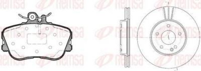 Remsa 8445.01 комплект тормозов, дисковый тормозной механизм на MERCEDES-BENZ C-CLASS (W202)