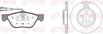 Remsa 8589.00 комплект тормозов, дисковый тормозной механизм на ALFA ROMEO 147 (937)