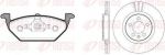 Remsa 8633.00 комплект тормозов, дисковый тормозной механизм на SKODA OCTAVIA Combi (1U5)