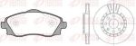 Remsa 8774.02 комплект тормозов, дисковый тормозной механизм на OPEL CORSA C (F08, F68)
