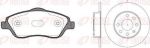 Remsa 8774.05 комплект тормозов, дисковый тормозной механизм на OPEL CORSA C (F08, F68)