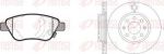 Remsa 8858.02 комплект тормозов, дисковый тормозной механизм на OPEL CORSA D