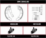 Remsa SPK 3045.00 комплект тормозов, барабанный тормозной механизм на VW POLO купе (86C, 80)
